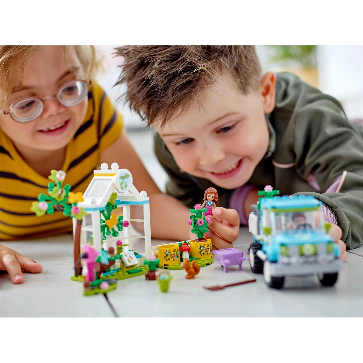 ليجو فريندز مجموعة بناء مركبة زرع الاشجار مكعبات التركيب LEGO
