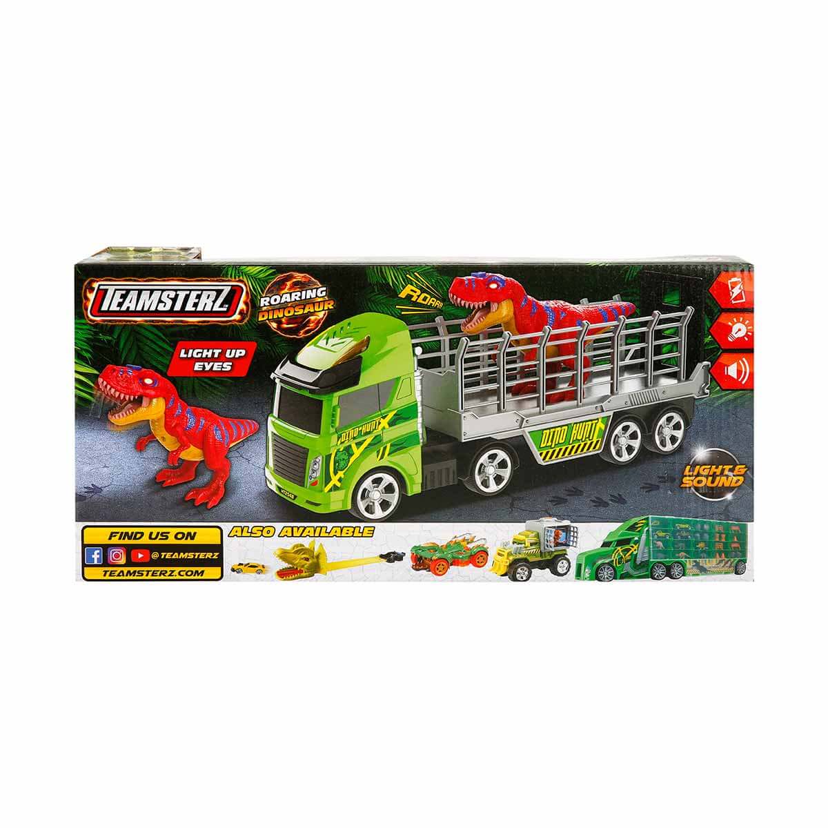 تيمسترز شاحنة انقاذ الديناصور المركبات المتنوعه Teamsterz