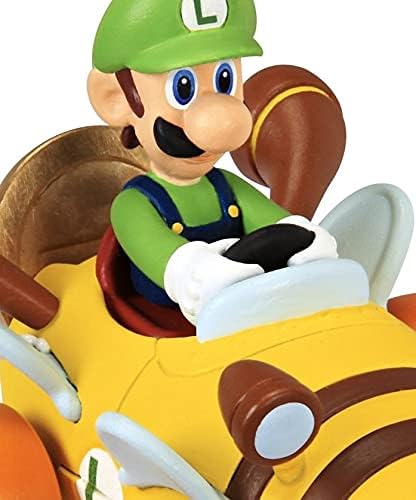 سوبر ماريو مجسم لويجي مع سيارة شخصيات كرتونية Super Mario