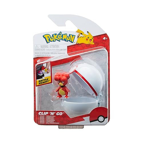 بوكيمون مجسم ماغبي في كرة بوكيمون شخصيات كرتونية Pokemon