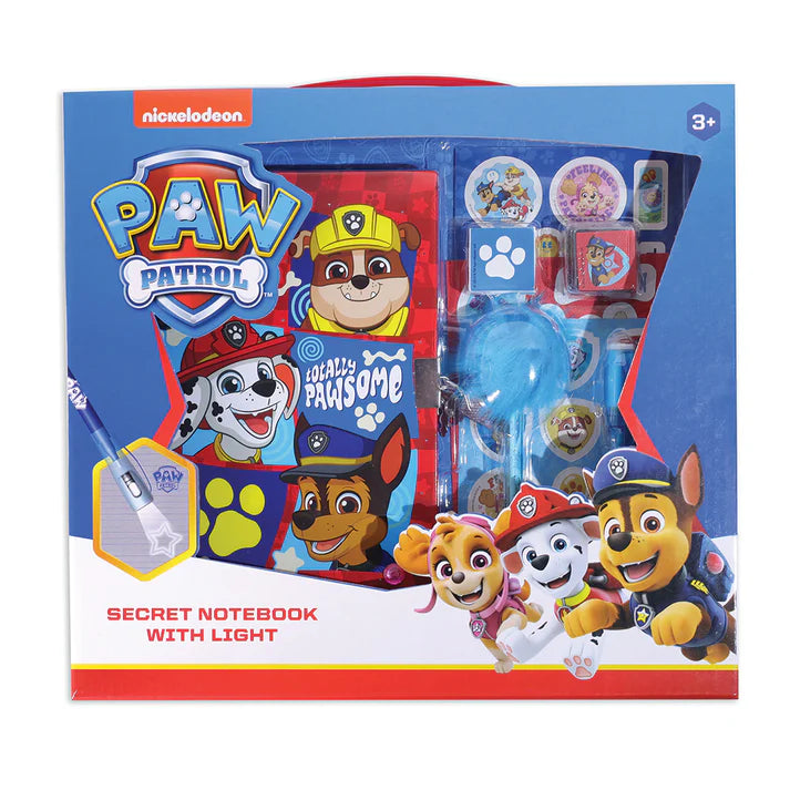 باو باترول دفتر الأسرار مع ضوء رسم و تلوين Paw Patrol