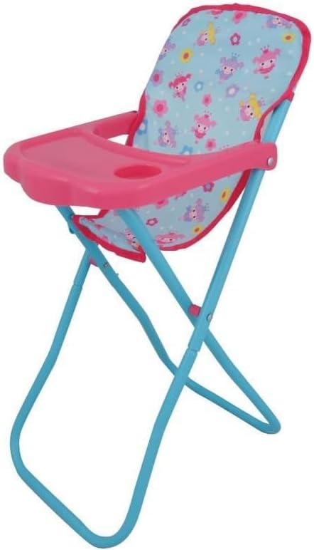 دولز ورلد كرسي مرتفع قابل للطي اكسسوارت الدمى Dolls World