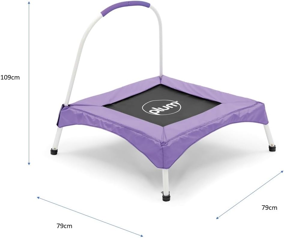 بلام نطاط بنفسجي مع مقبض النطاطات Plum