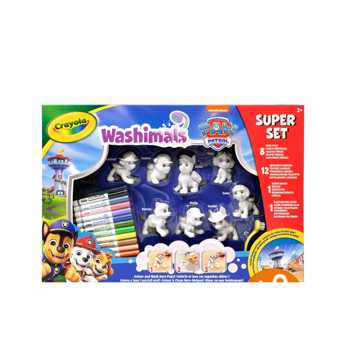 باو باترول كرايولا ألعاب تلوين واشيمالز القابلة للغسل رسم و تلوين Paw Patrol