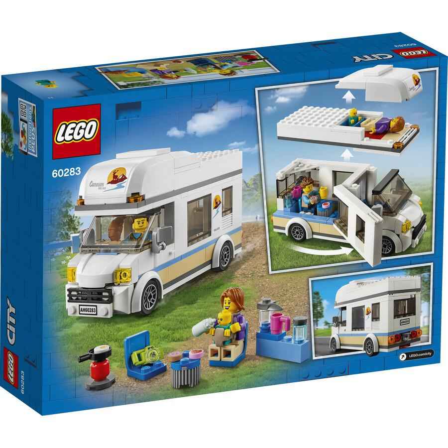 ليجو سيتي مجموعة بناء عربة التخييم للعطلات مكعبات التركيب LEGO