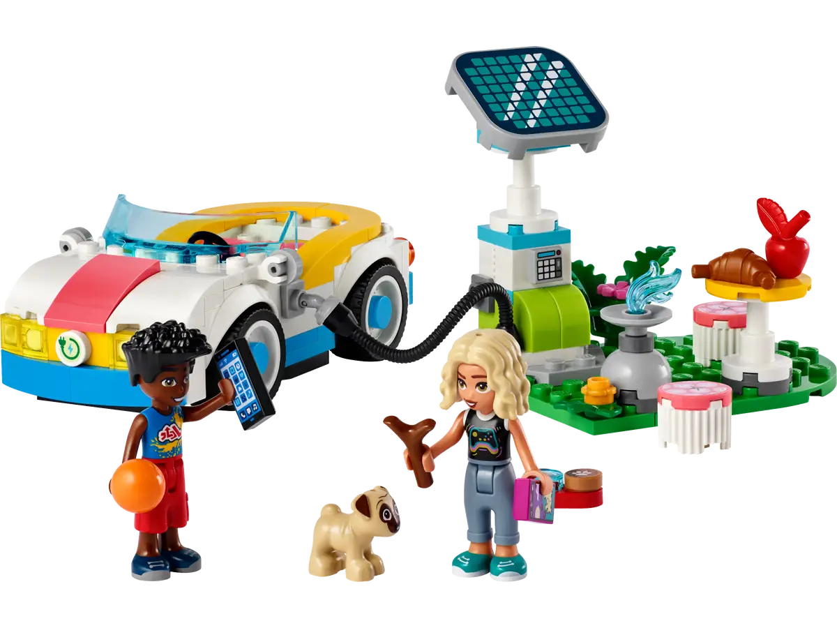 ليجو 42609 فريند سيارة كهربائية مكعبات التركيب LEGO