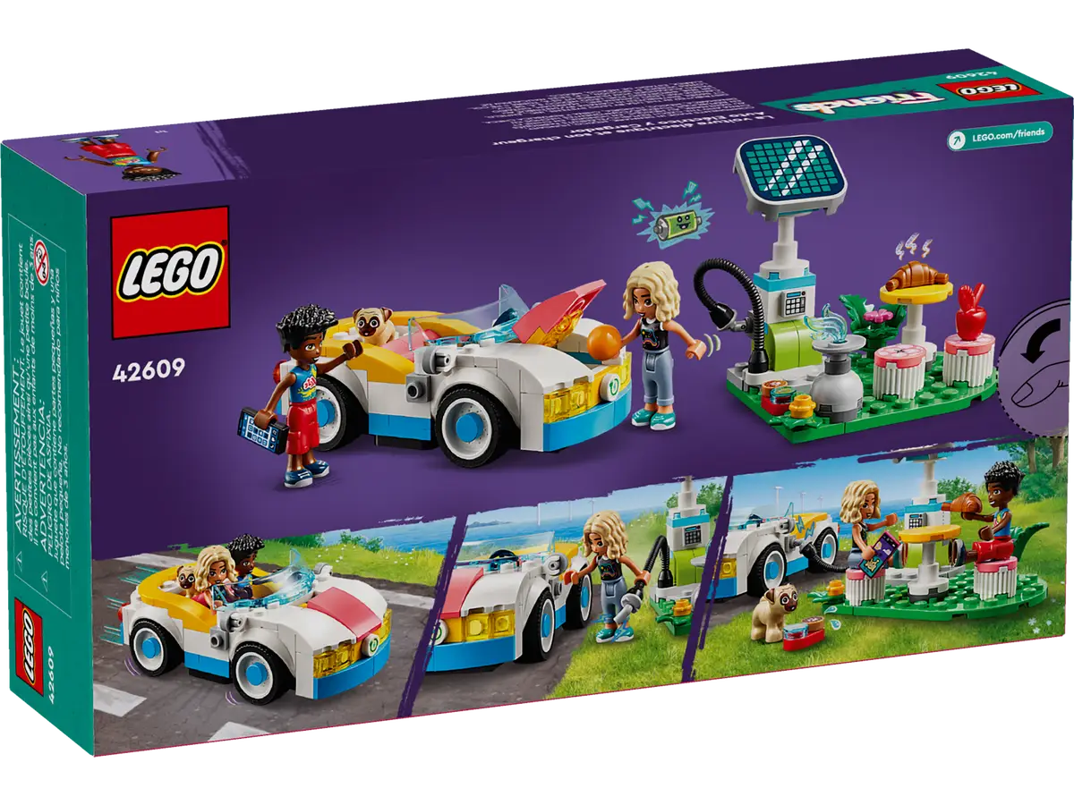 ليجو 42609 فريند سيارة كهربائية مكعبات التركيب LEGO