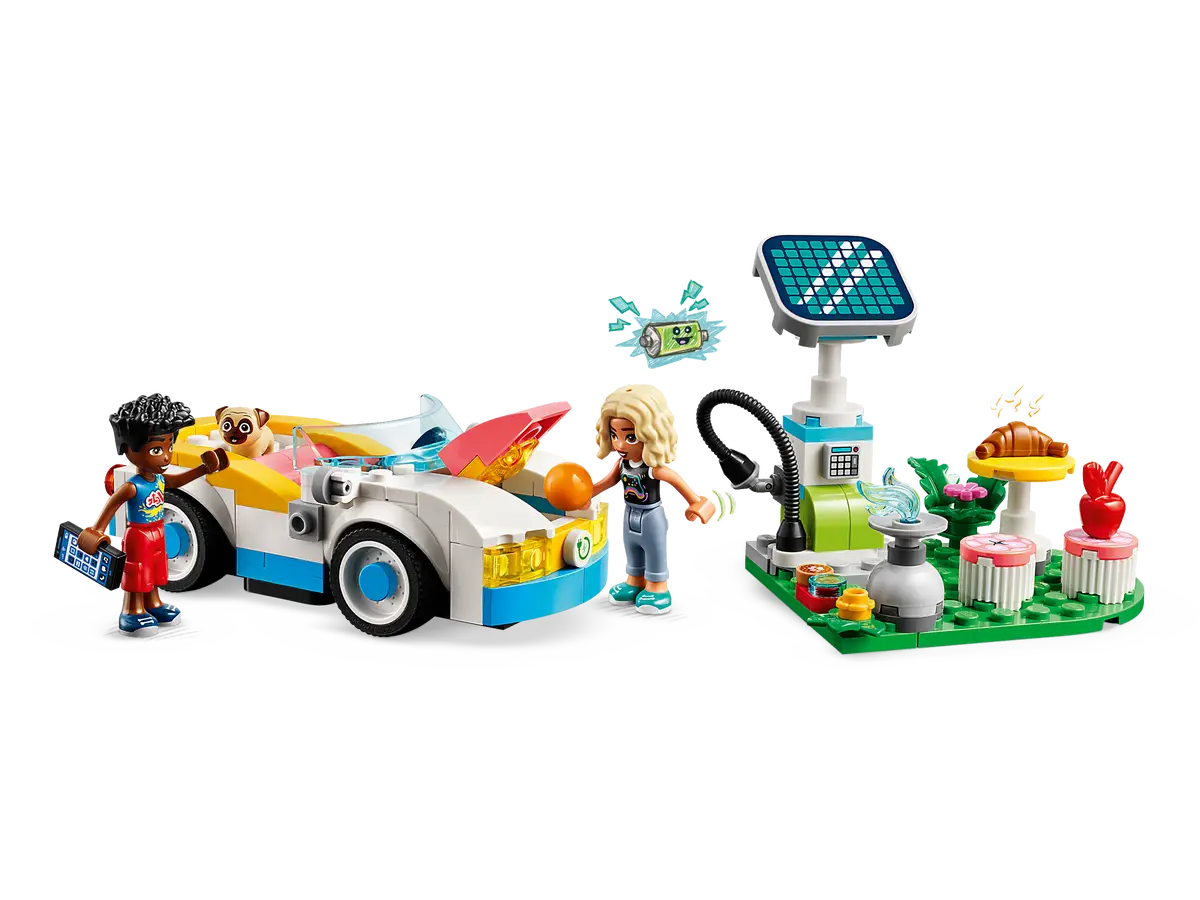 ليجو 42609 فريند سيارة كهربائية مكعبات التركيب LEGO