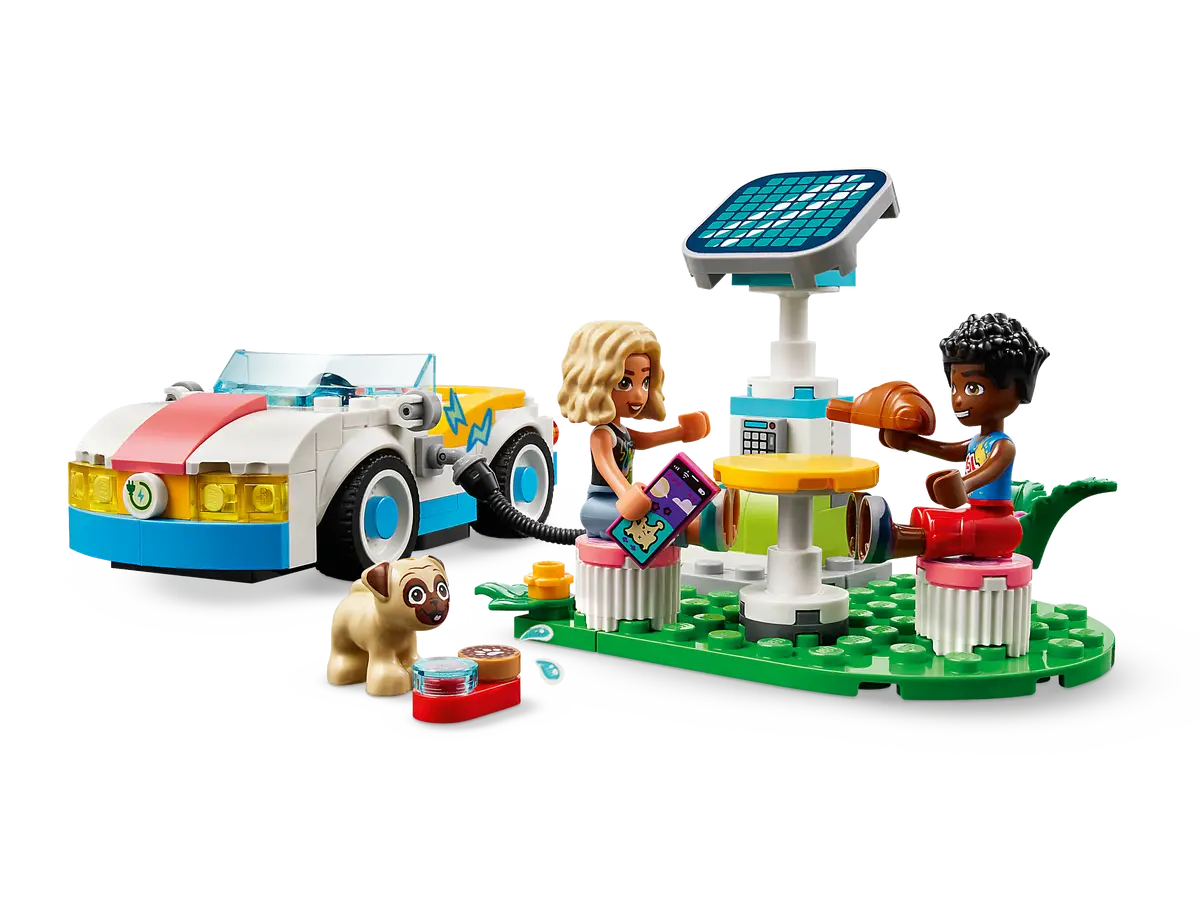 ليجو 42609 فريند سيارة كهربائية مكعبات التركيب LEGO
