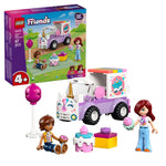 ليجو 42675 فريندز سيارة توصيل كعكة اليونيكورن مكعبات التركيب LEGO