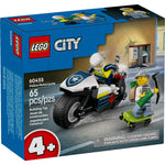 ليجو 60455 سيتي دراجة مطاردة الشرطة مكعبات التركيب LEGO