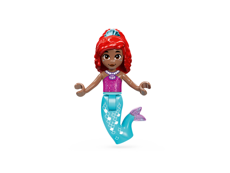 ليجو ديزني لعبة مسرح موسيقى اريل مكعبات التركيب LEGO
