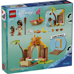 ليجو ديزني موانا منزل وقارب القرية 43282 مكعبات التركيب LEGO