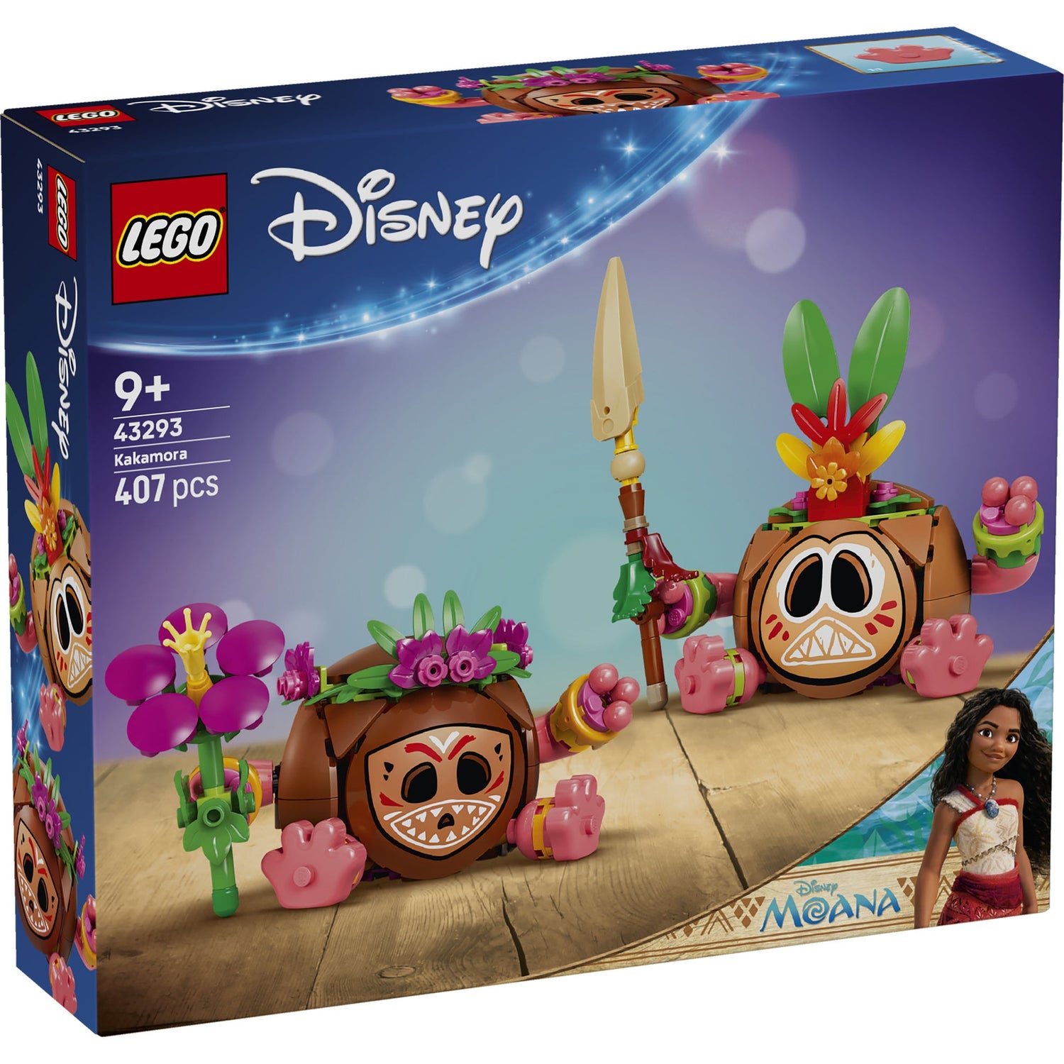 ليجو ديزني موانا كاكامورا 43293 مكعبات التركيب LEGO
