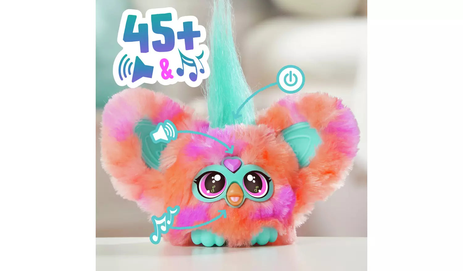 فوربي مجسم ري ميكس الالعاب القطنية Furby