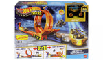 هوت ويلز مسار شاحنات الوحوش تدوب وتتقلب مركبات مع مسار HotWheels