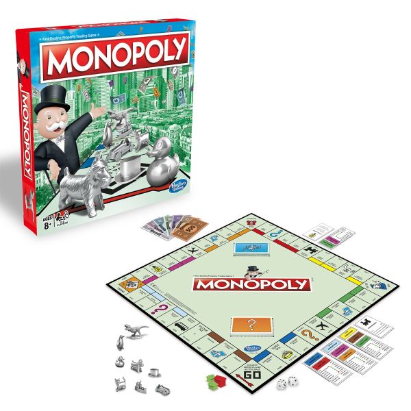 لعبة مونوبولي الكلاسيكي عربي العاب البطاقات Monopoly