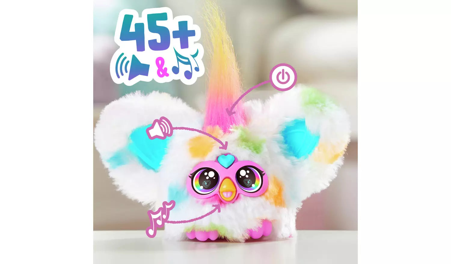 فوربي مجسم لو لاي الالعاب القطنية Furby