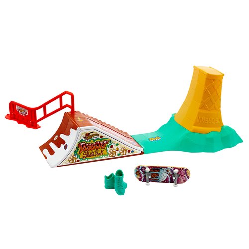 هوت ويلز لوح تزلج دروب ميكس 1 من 3 مركبات مع مسار HotWheels