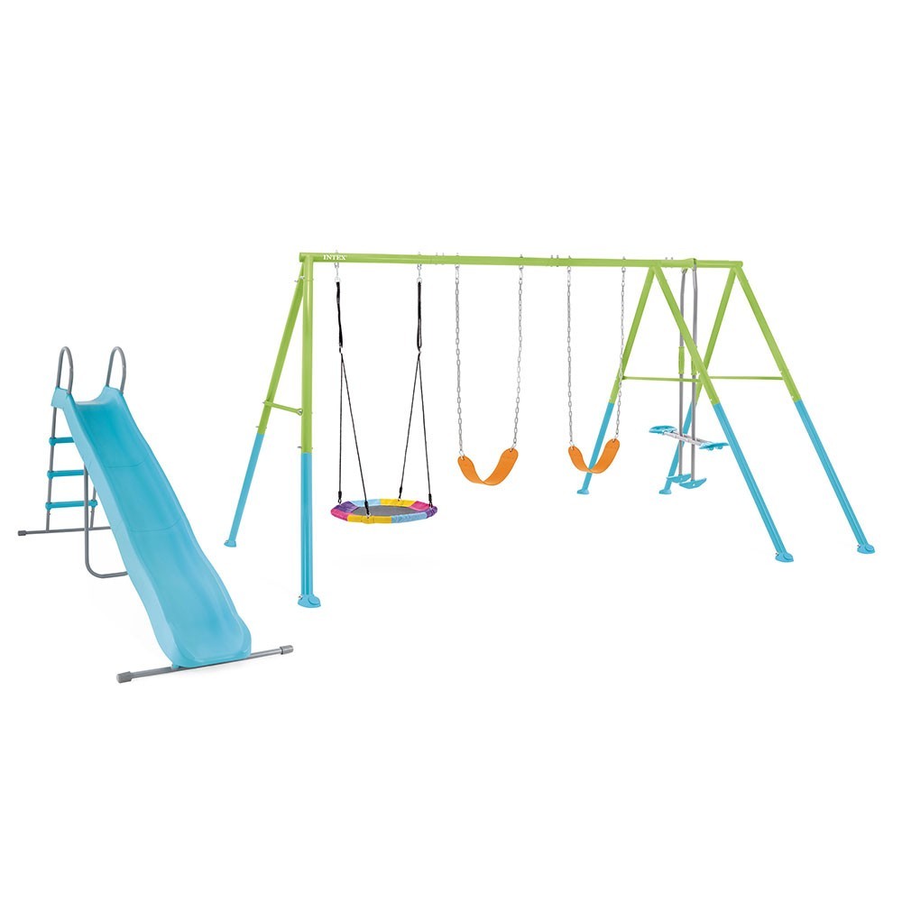 انتكس زحليقة وأرجوحة 5 ألعاب المراجيح Intex