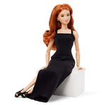 باربي دمية بشعر أحمر مجعد دمى الشخصيات Barbie