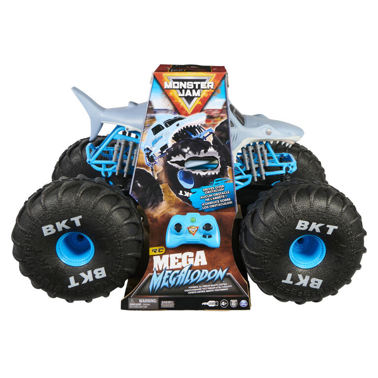مونستر جام شاحنة ميجا جراف ديجر ريموت كنترول السيارات ريموت كنترول Monster Jam