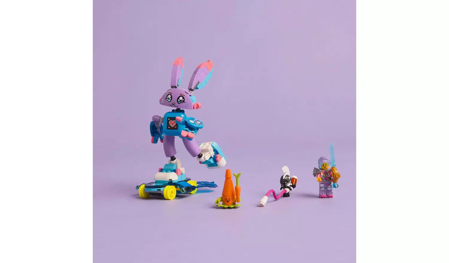 ليجو 71490 شخصية إزي وأرنب بانشورو مكعبات التركيب LEGO