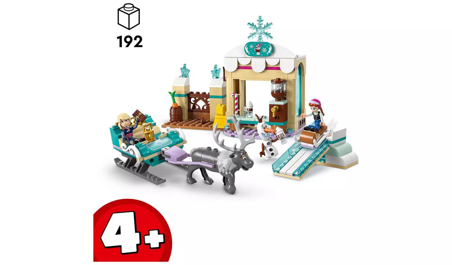 ليجو مغامرة مزلجة آنا المجمدة مكعبات التركيب LEGO