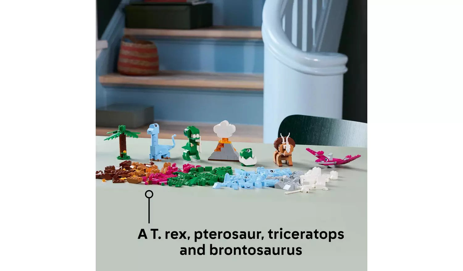 ليجو 11041 كلاسيك الديناصورات الإبداعية مكعبات التركيب LEGO