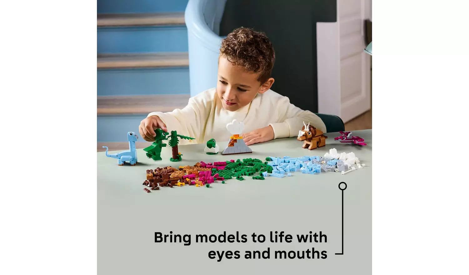 ليجو 11041 كلاسيك الديناصورات الإبداعية مكعبات التركيب LEGO