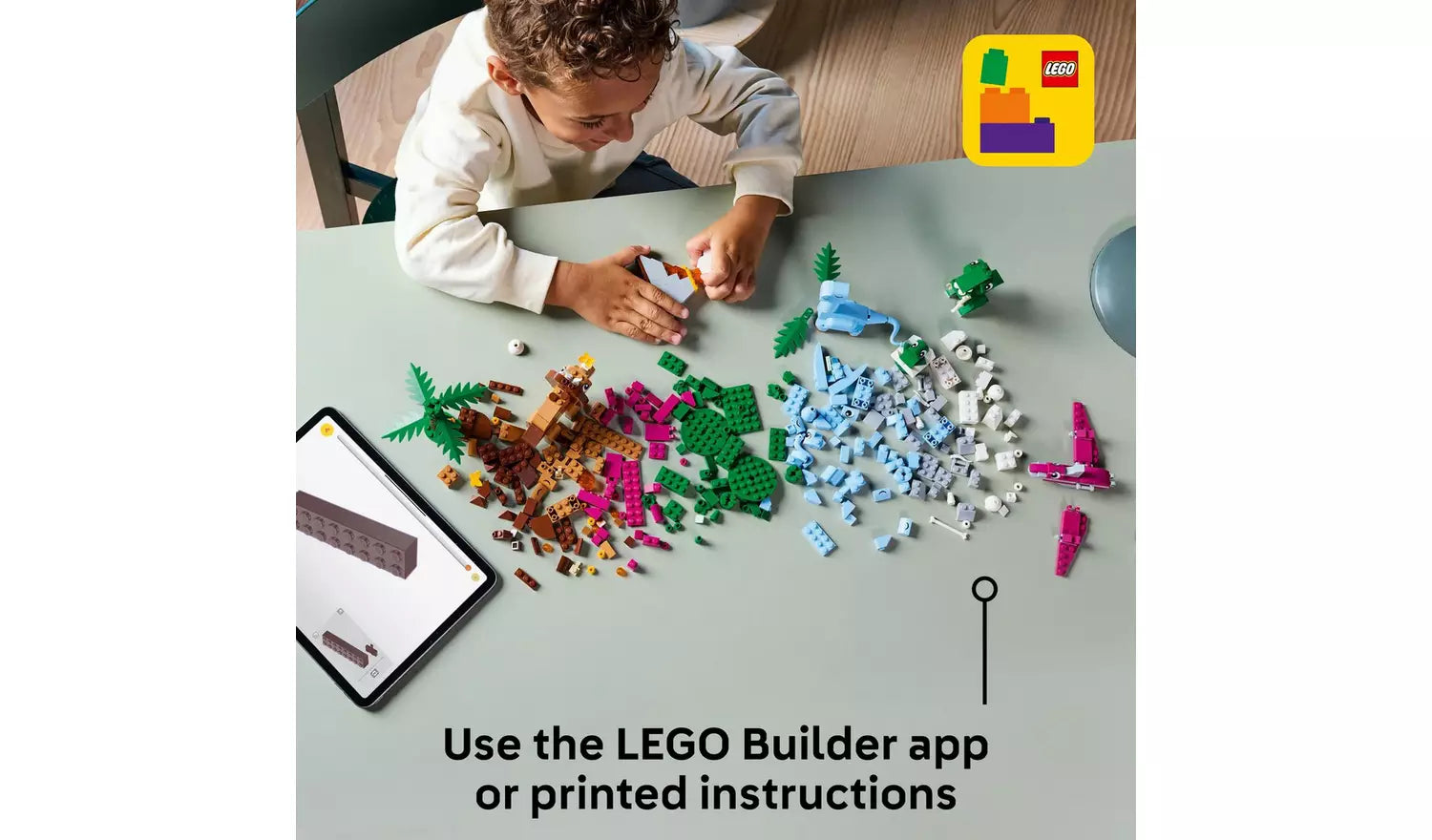 ليجو 11041 كلاسيك الديناصورات الإبداعية مكعبات التركيب LEGO