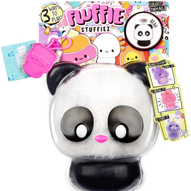 فلافي ستافيز دمية الباندا الالعاب القطنية Fluffie Stuffiez