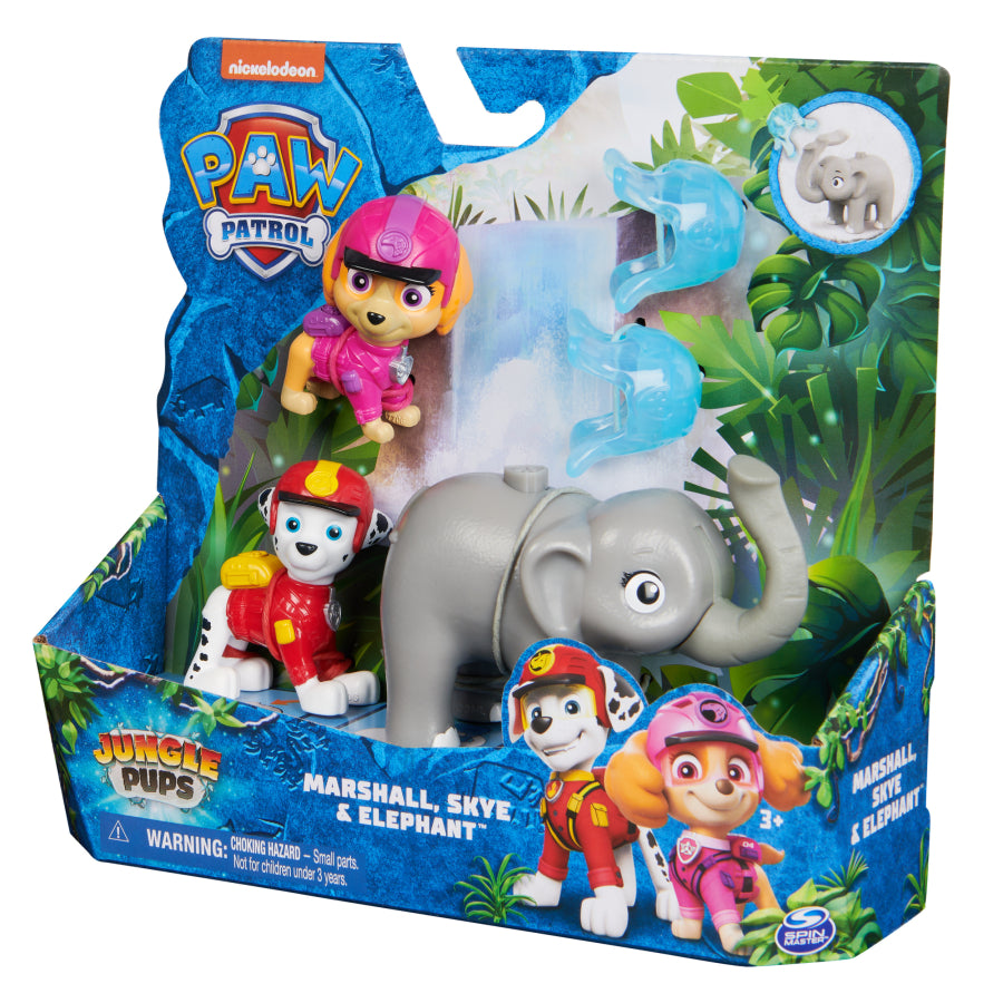 باو باترول مجسمات مارشال وسكاي وفيل شخصيات كرتونية Paw Patrol