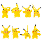 بوكيمون شخصيات بيكاتشو القتالي 8 قطع شخصيات كرتونية Pokemon