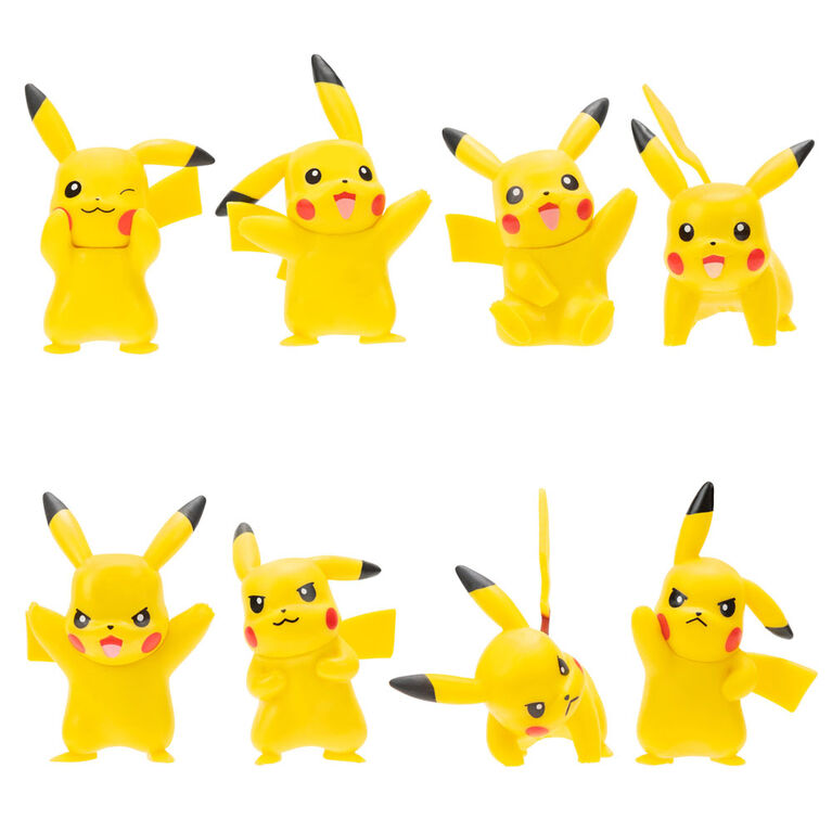 بوكيمون شخصيات بيكاتشو القتالي 8 قطع شخصيات كرتونية Pokemon