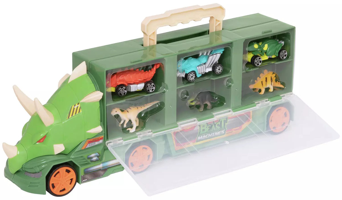 تيمسترز ناقل الديناصور بيست تيم ناقلة سيارات Teamsterz