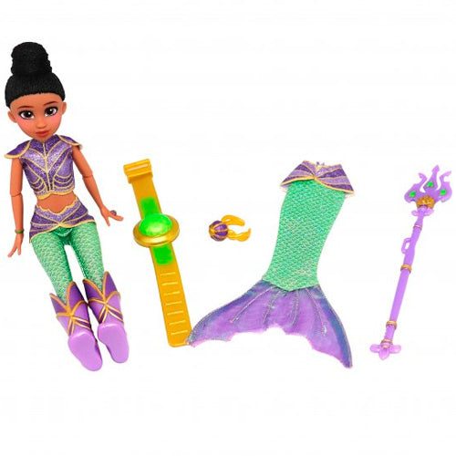 ميرميد ماجيك دمية نيريسا المحاربة 23 سم دمى الشخصيات Mermaid Magic