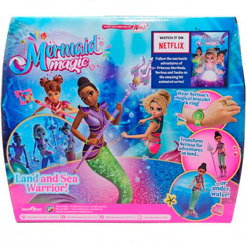 ميرميد ماجيك دمية نيريسا المحاربة 23 سم دمى الشخصيات Mermaid Magic