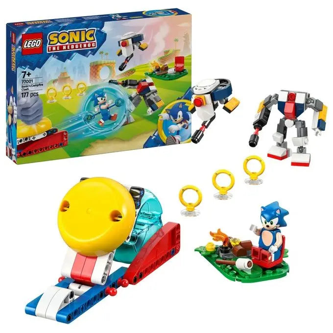 ليجو 77001 سونيك كامب فاير كلاش مكعبات التركيب LEGO