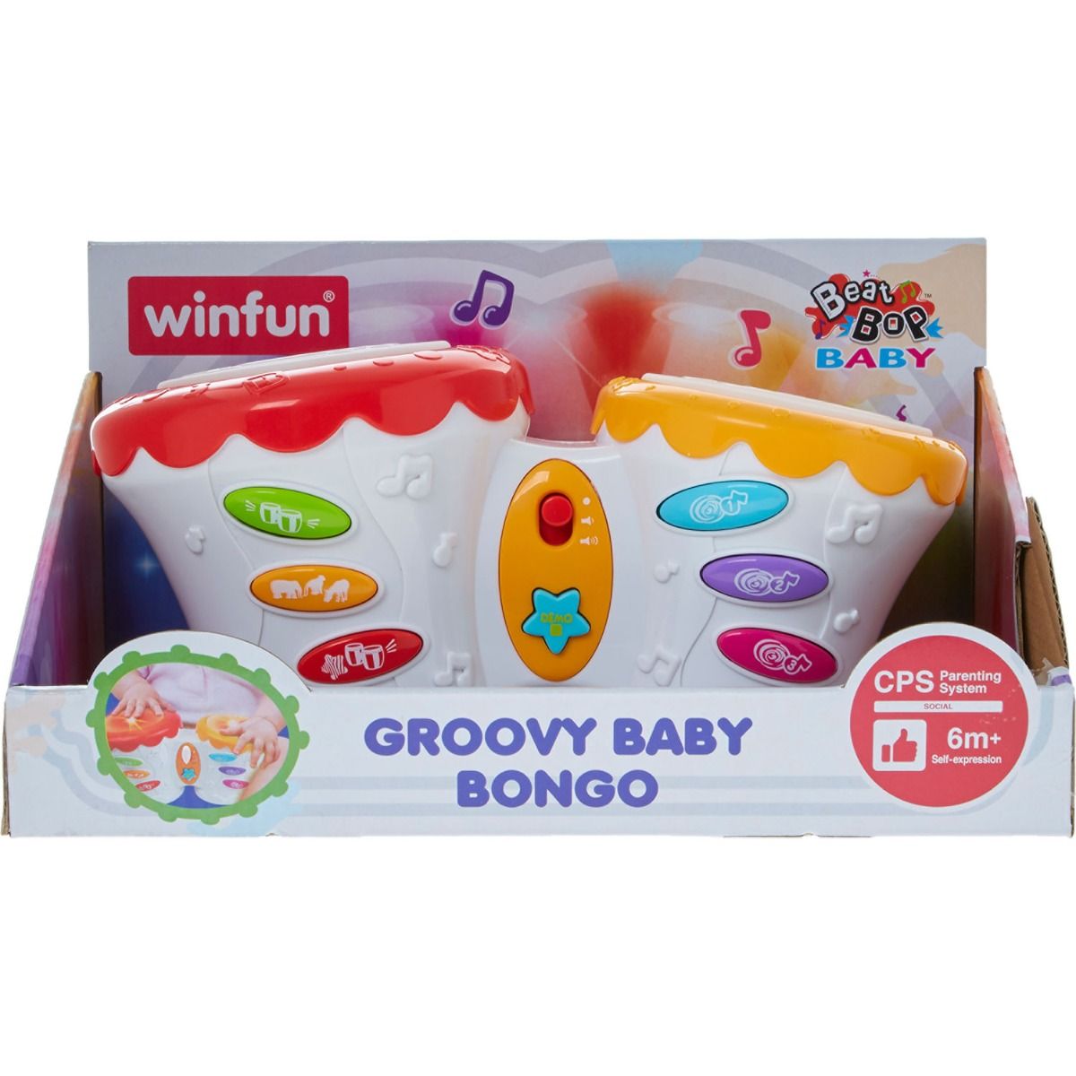 وين فن غروفي بيبي بونغو مواليد تفاعلي WinFun