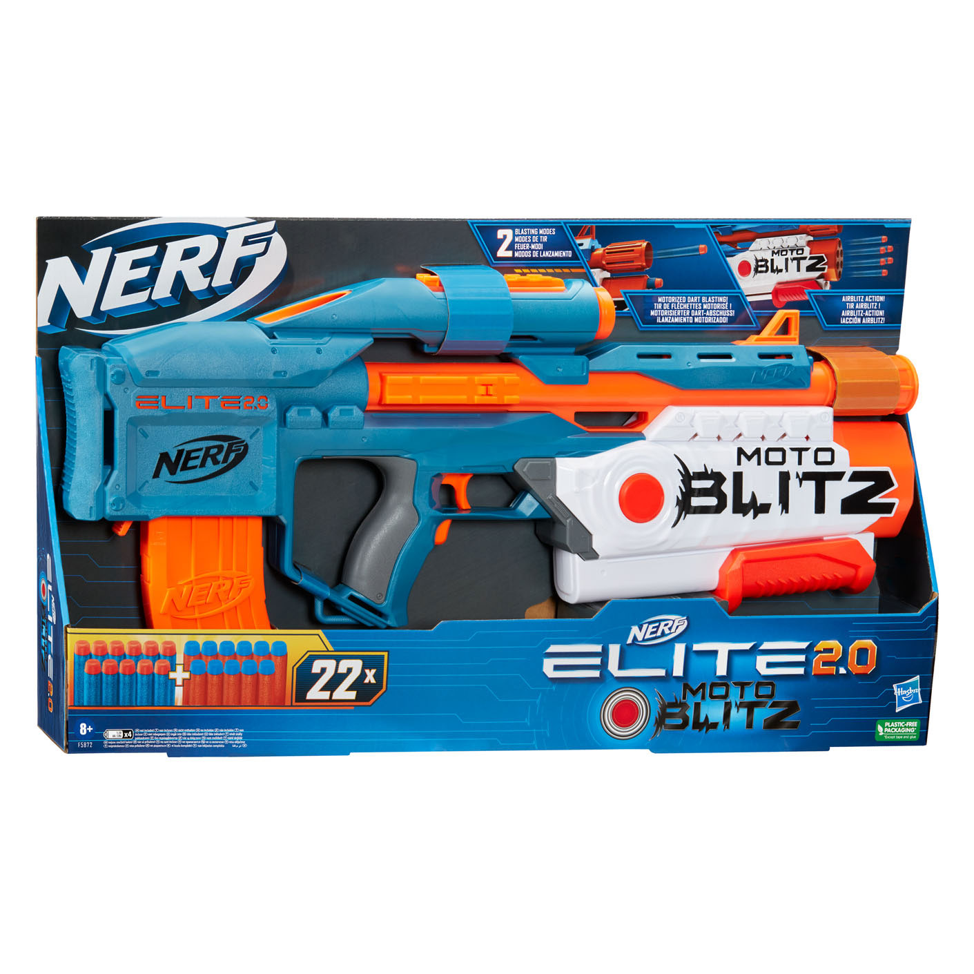 نيرف ايليت 2 الهجوم الخاطف 22 طلقة مسدسات مطاطية Nerf