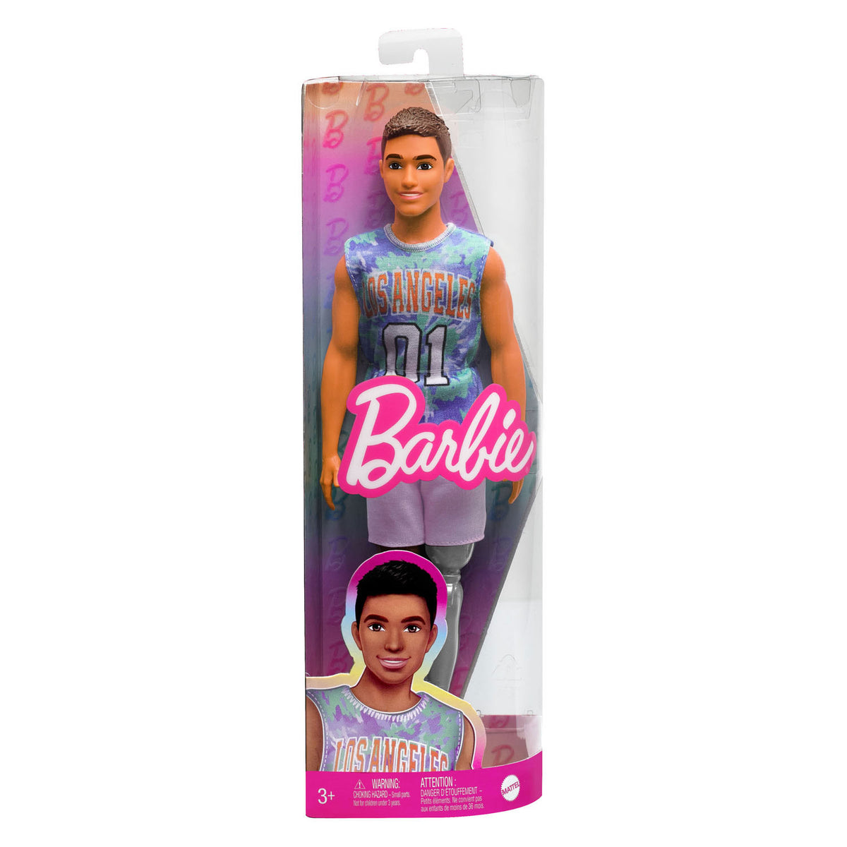 باربي دمية كين فاشونيستاس مع ساق اصطناعية دمى الشخصيات Barbie
