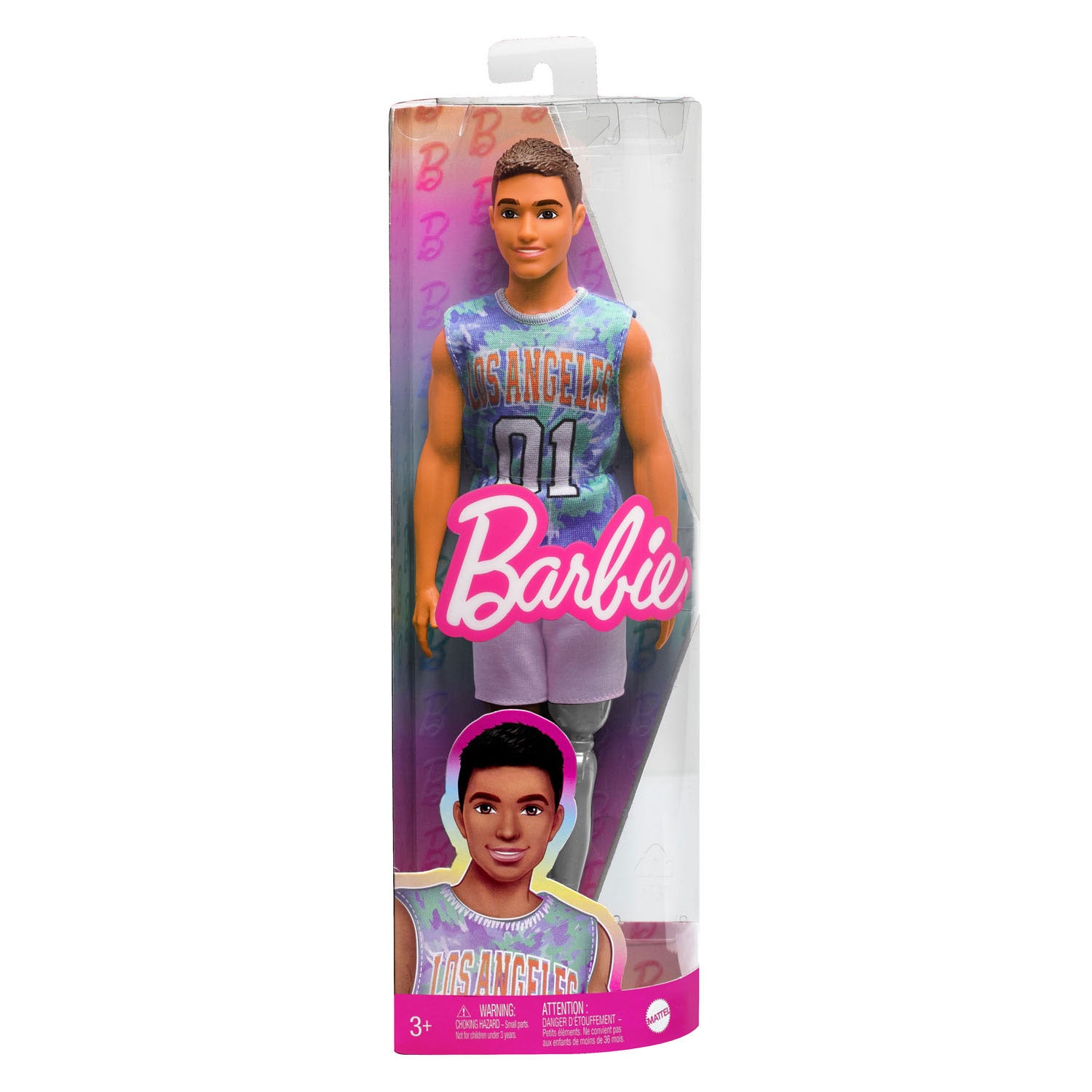 باربي دمية كين فاشونيستاس مع ساق اصطناعية دمى الشخصيات Barbie