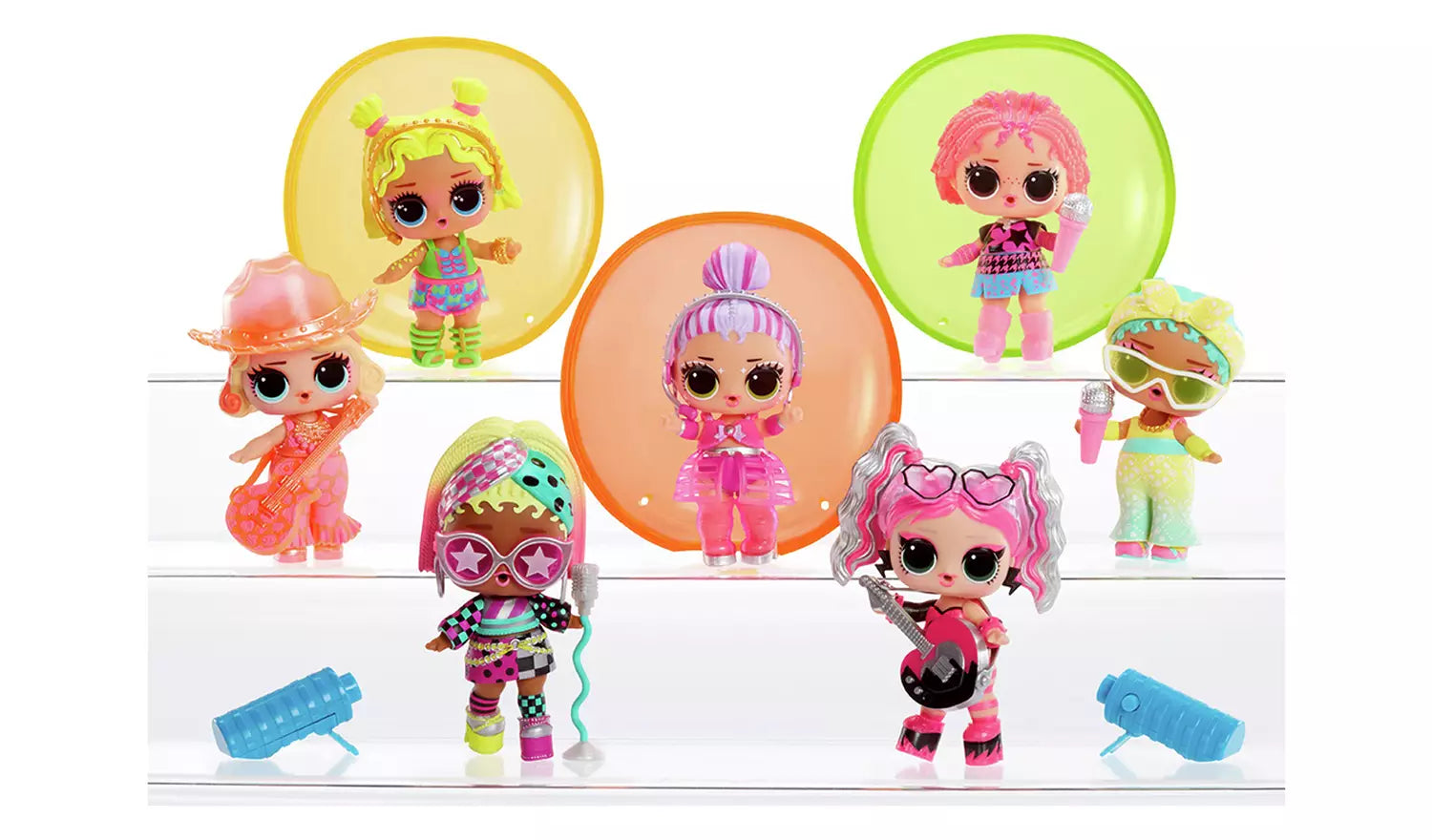 ال او ال سربرايز مفاجأة دمى نجوم البوب النيون المجسمات LOL Surprise