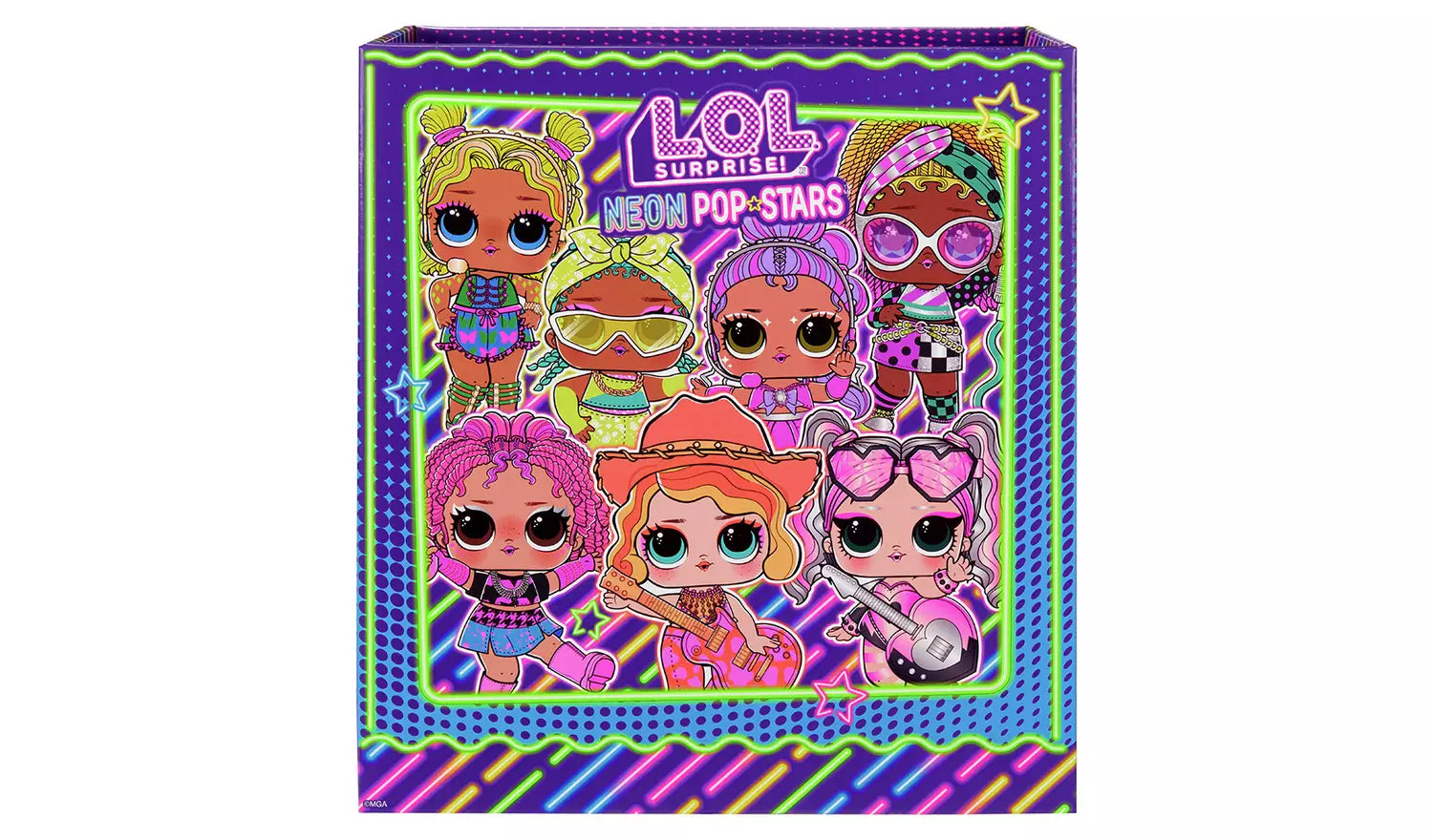 ال او ال سربرايز مفاجأة دمى نجوم البوب النيون المجسمات LOL Surprise