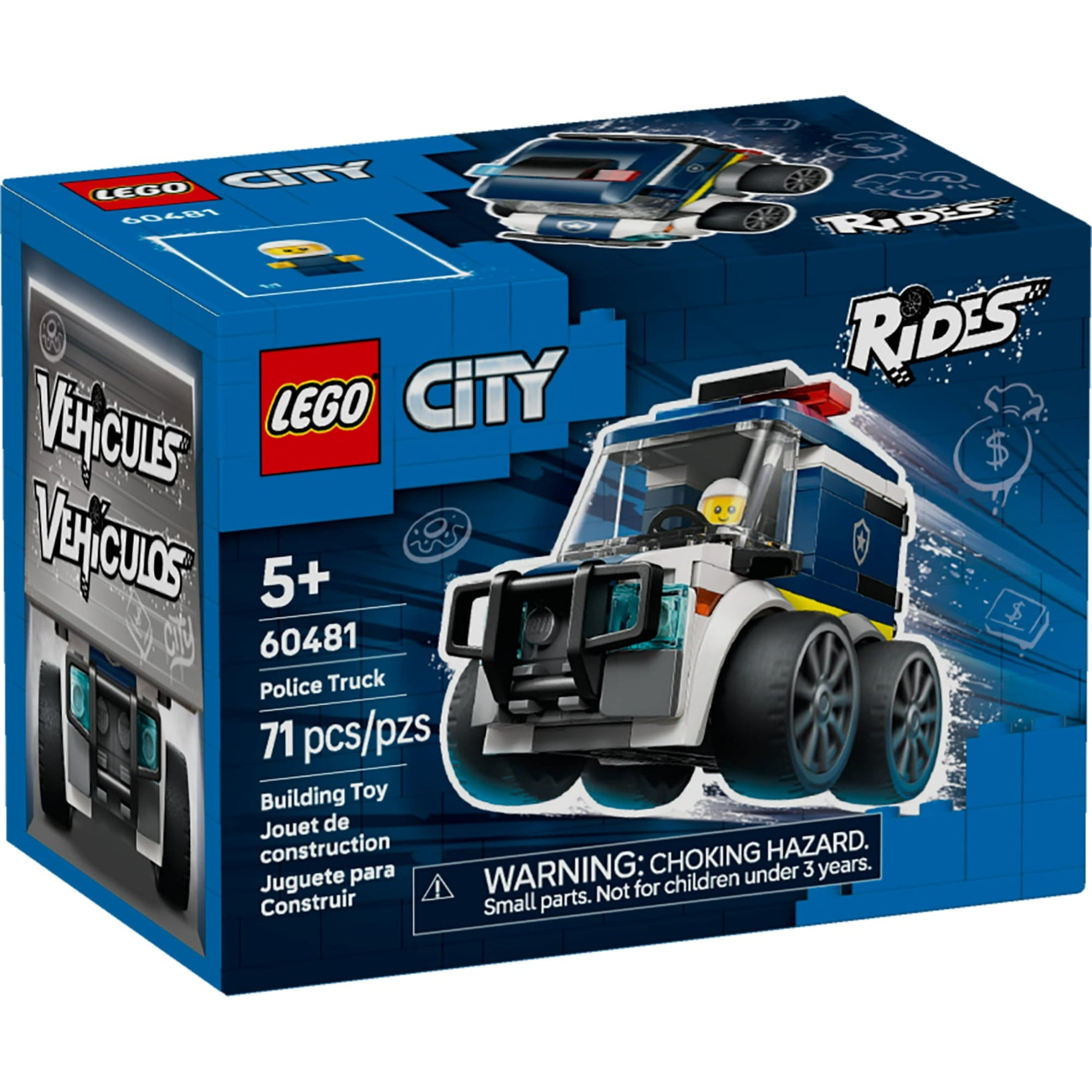 ليجو 60481 سيتي شاحنة الشرطة مكعبات التركيب LEGO