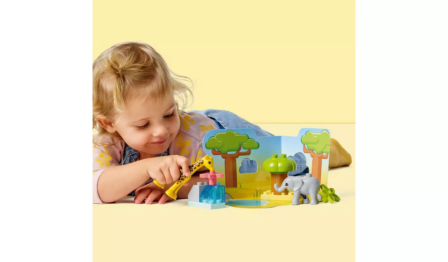 ليجو دوبلو حيوانات افريقيا البرية مكعبات التركيب LEGO