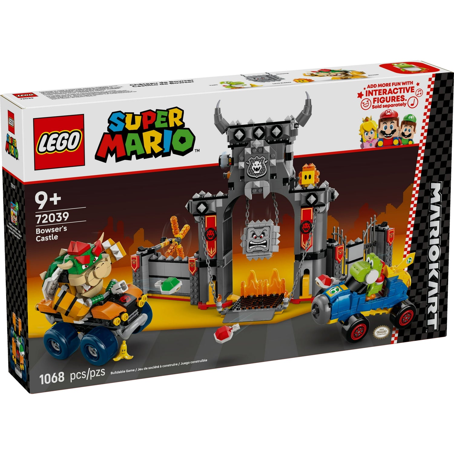 ليجو 72039 سوبر ماريو قلعة باوزر مكعبات التركيب LEGO