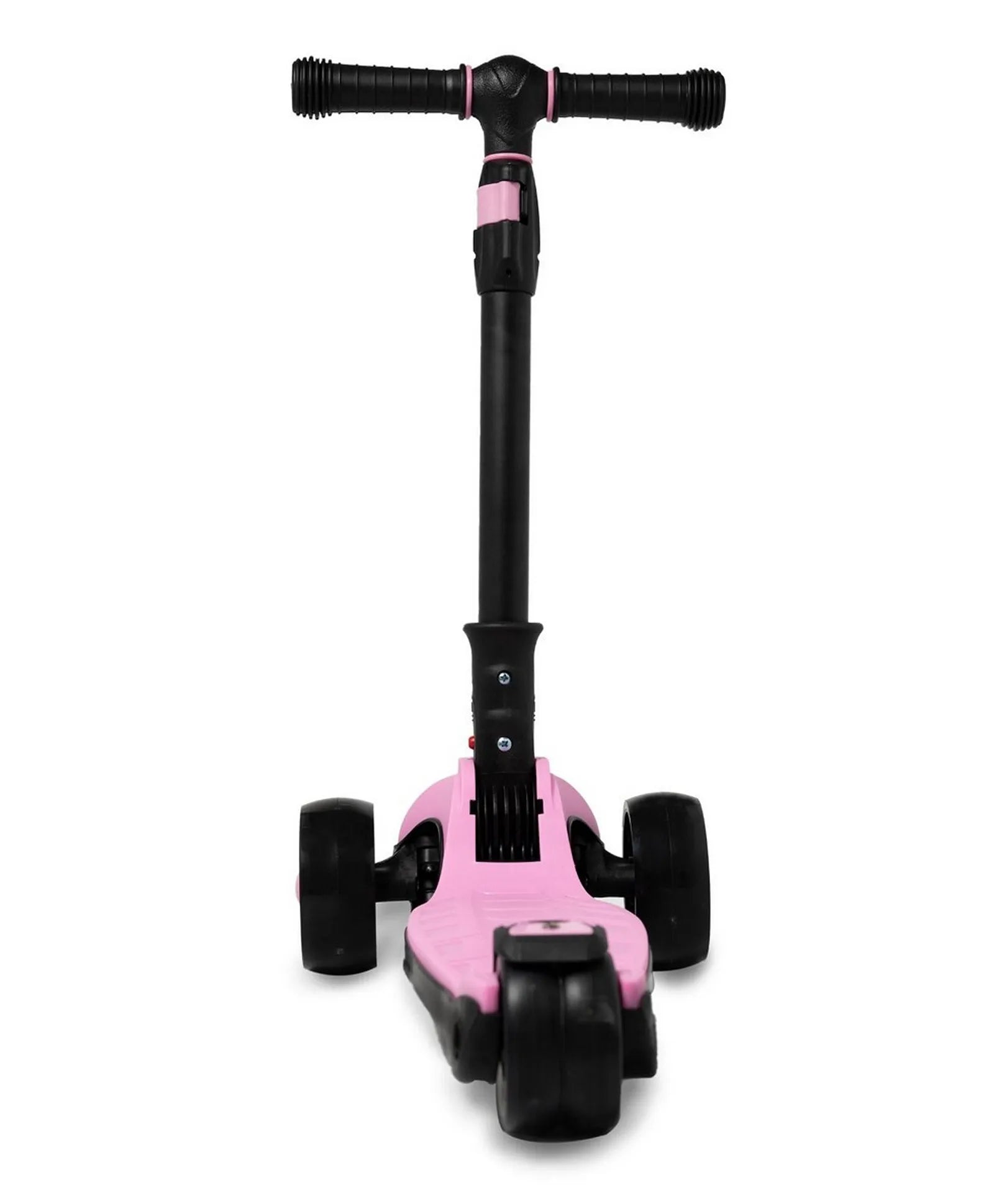 تايني ويل سكوتر أسود و وردي 3 كفرات قابل للطي سكوتر 3 عجلات Tiny Wheel