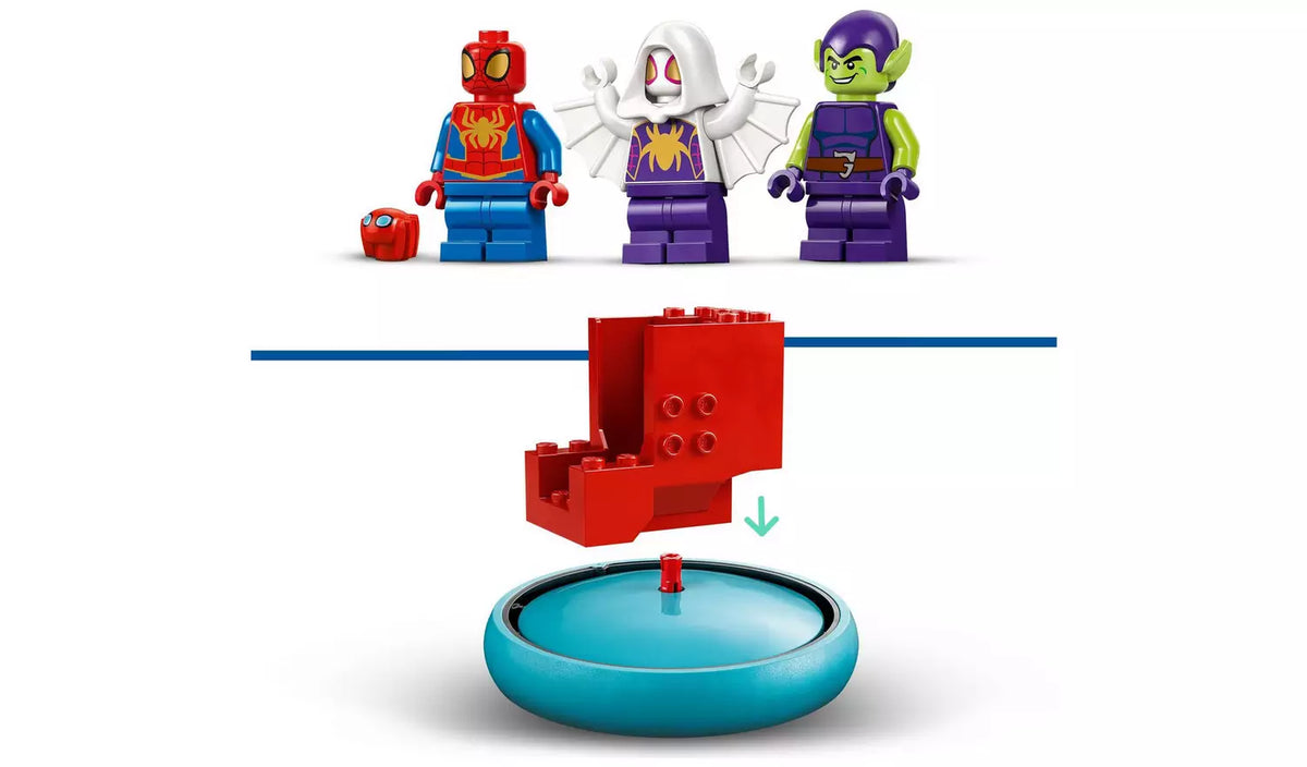 ليجو مارفل لعبة سبايدي وأصدقائه المذهلون ضد جوبلين جرين جوبلين مكعبات التركيب LEGO